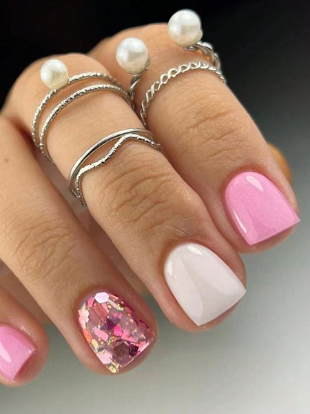 diseño de uñas cortas